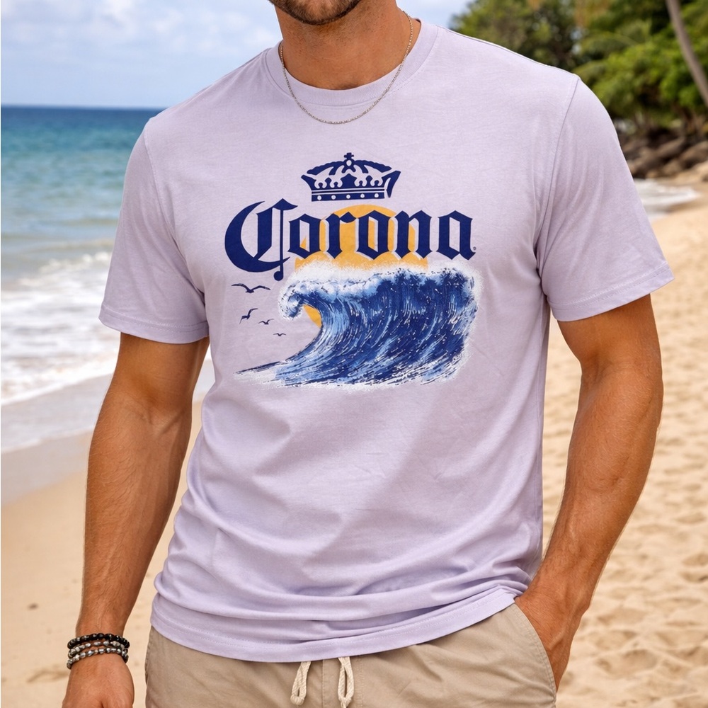 Corona Beer 
 Men's Official Merchandise Tee T-Shirt NWT